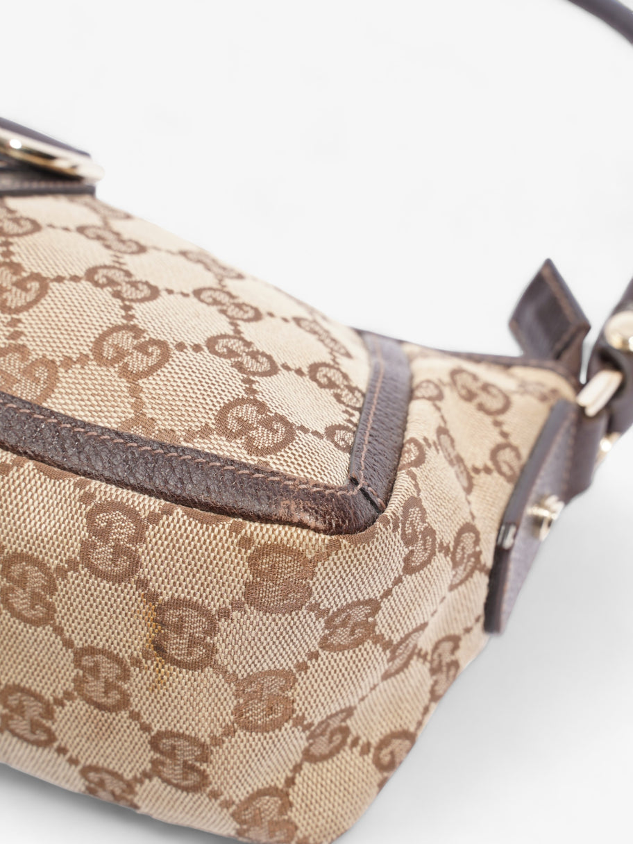 Gucci Abbey Beige And Ebony GG Supreme / Brown Canvas Image 7