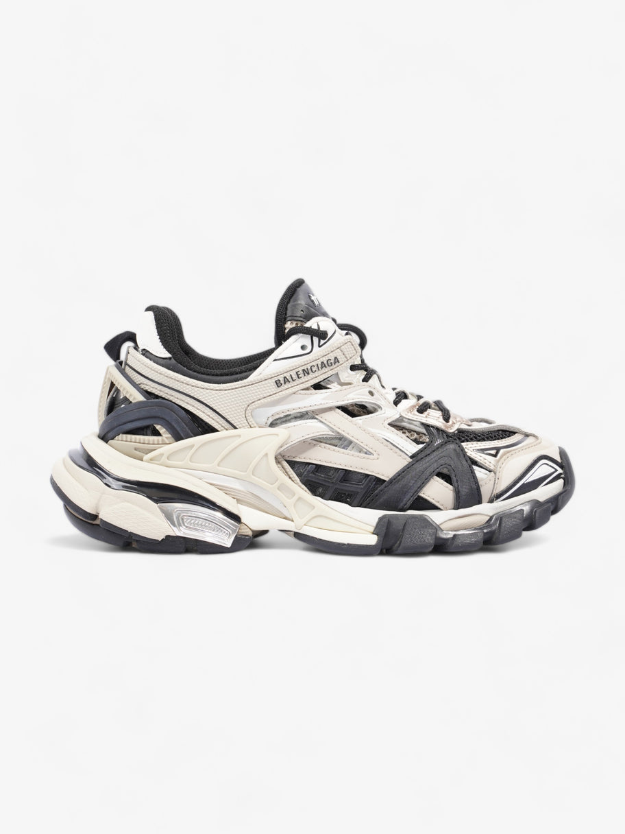 Track 2 Open Sneakers Black / Beige Rubber EU 36 UK 3 Image 1