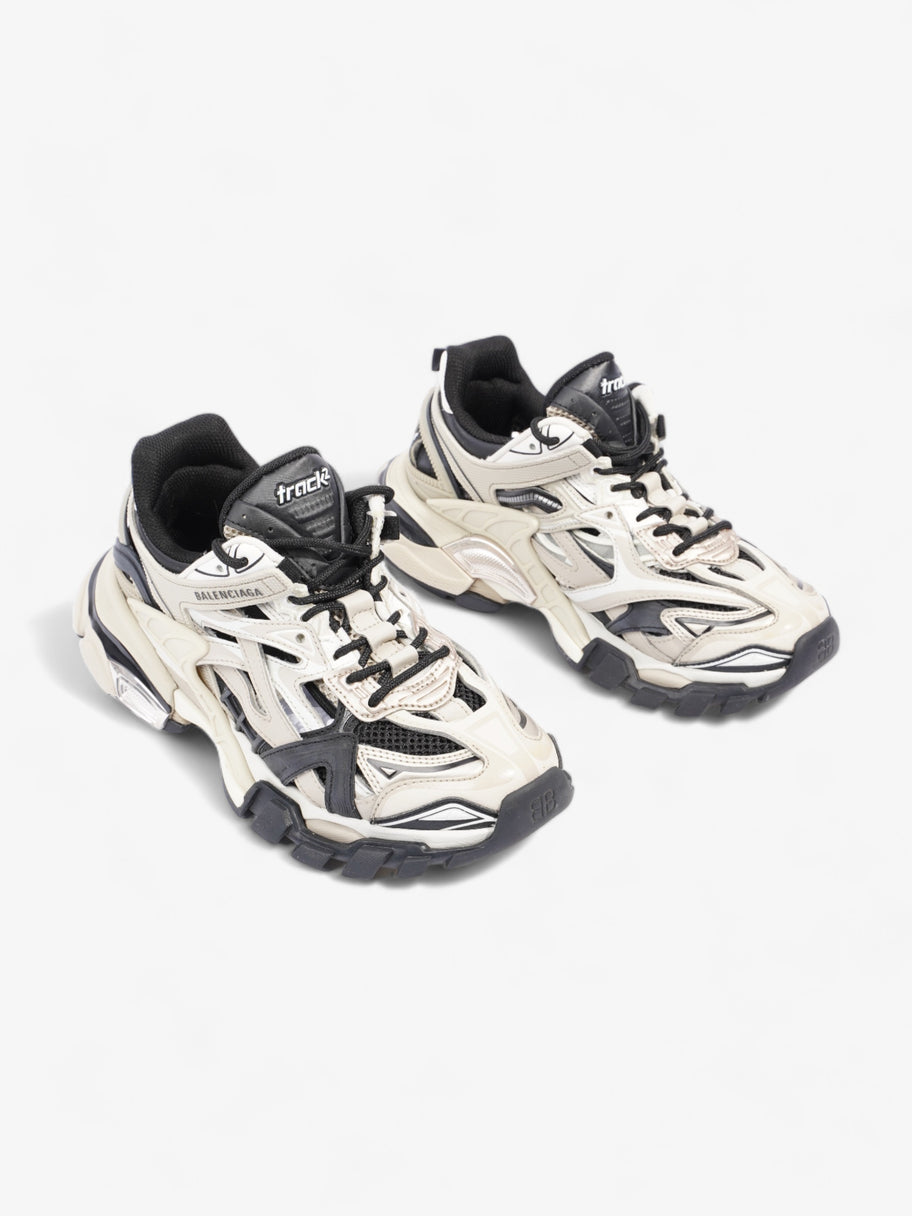 Track 2 Open Sneakers Black / Beige Rubber EU 36 UK 3 Image 2