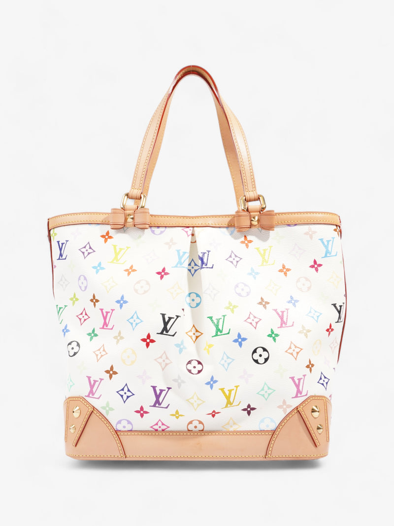  Louis Vuitton Sharleen White Multicoloured Monogram Coated Canvas GM