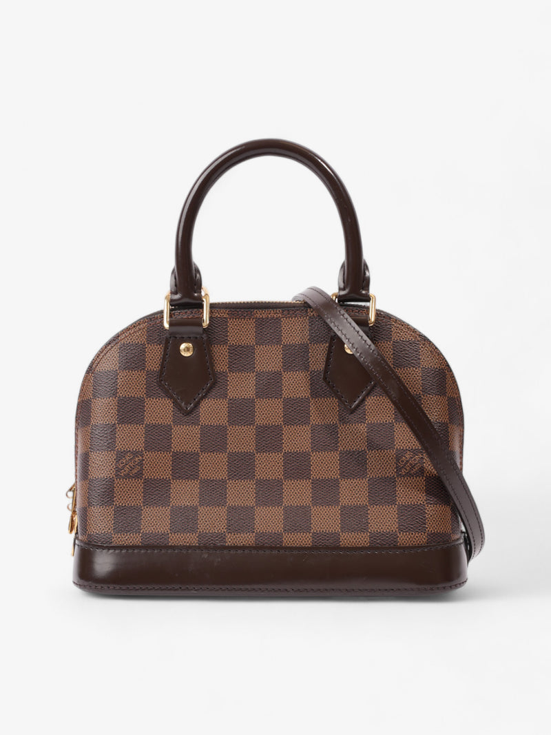  Louis Vuitton Alma Damier Ebene Coated Canvas BB