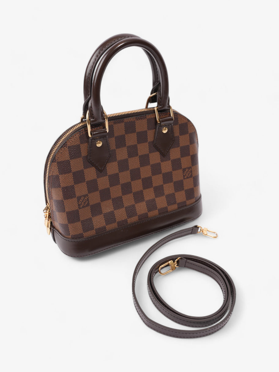 Louis Vuitton Alma Damier Ebene Coated Canvas BB Image 7