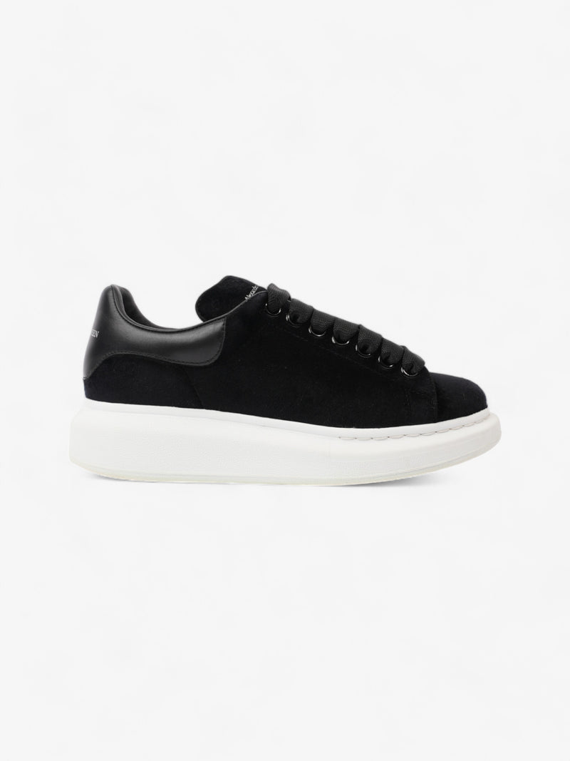  Alexander McQueen Oversized Sneakers Black / White Velvet EU 36 UK 3