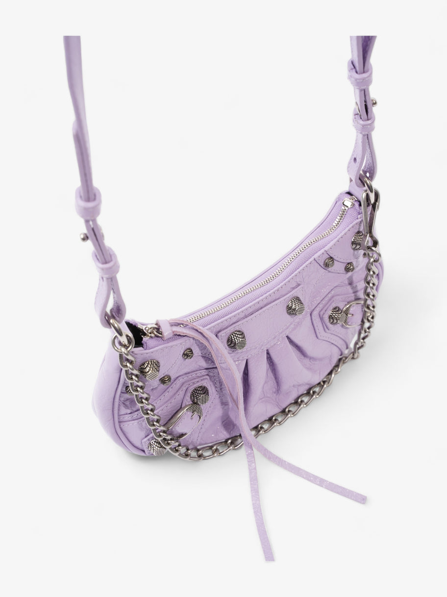 Balenciaga Le Cagole Mini Lilac Leather Image 8