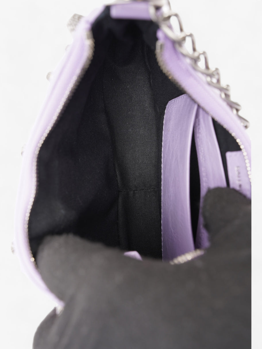 Balenciaga Le Cagole Mini Lilac Leather Image 9