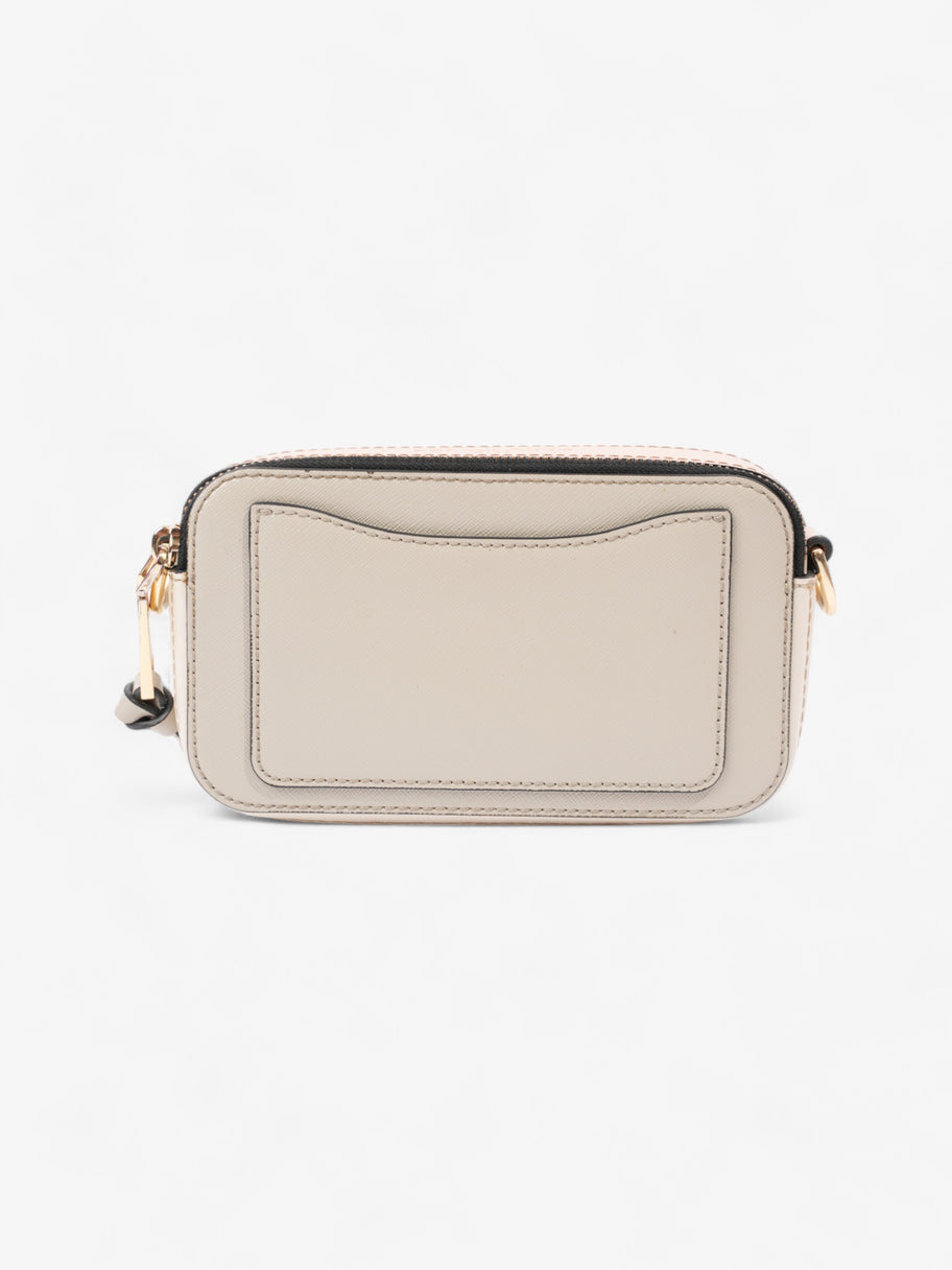 Marc Jacobs The Snapshot Bag Beige / Black / Yellow Leather Image 4