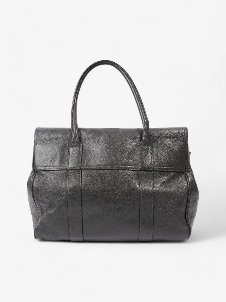 Mulberry Bayswater Dark Grey Grained Leather Image 4