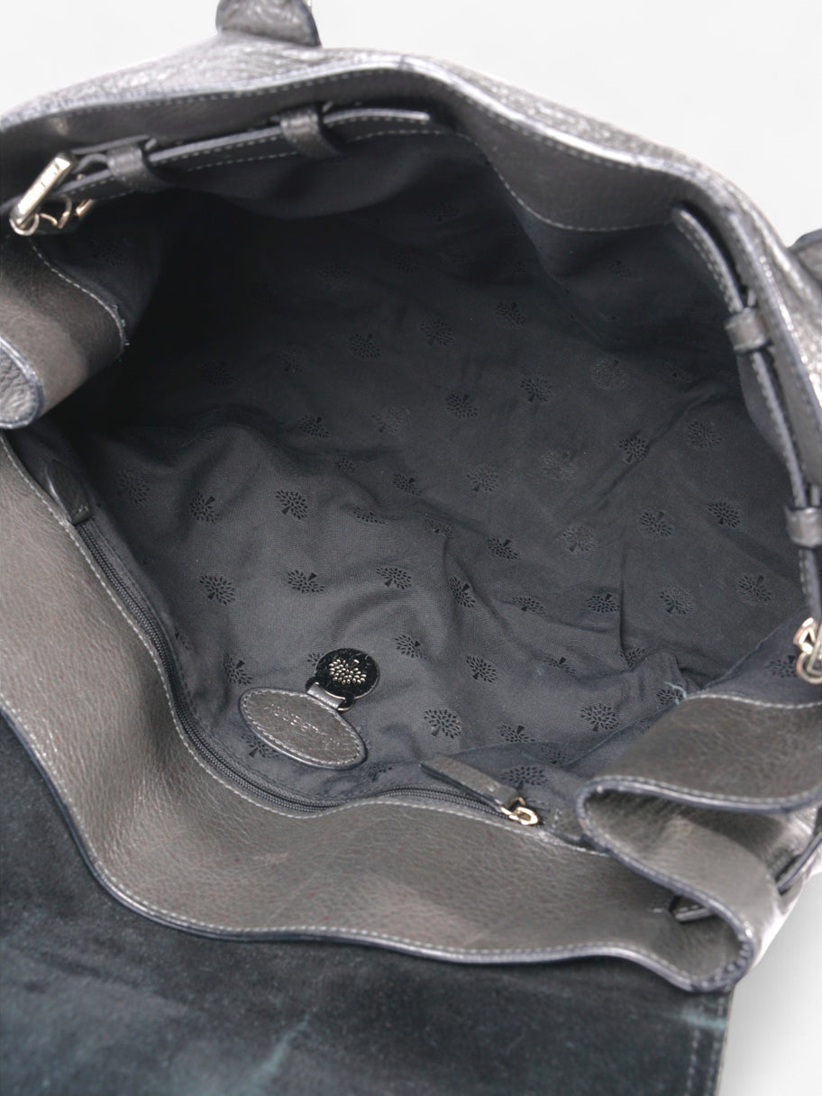 Mulberry Bayswater Dark Grey Grained Leather Image 9