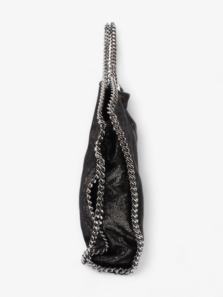 Stella McCartney Falabella Fold Over Tote Ruthenium Faux Leather Image 3