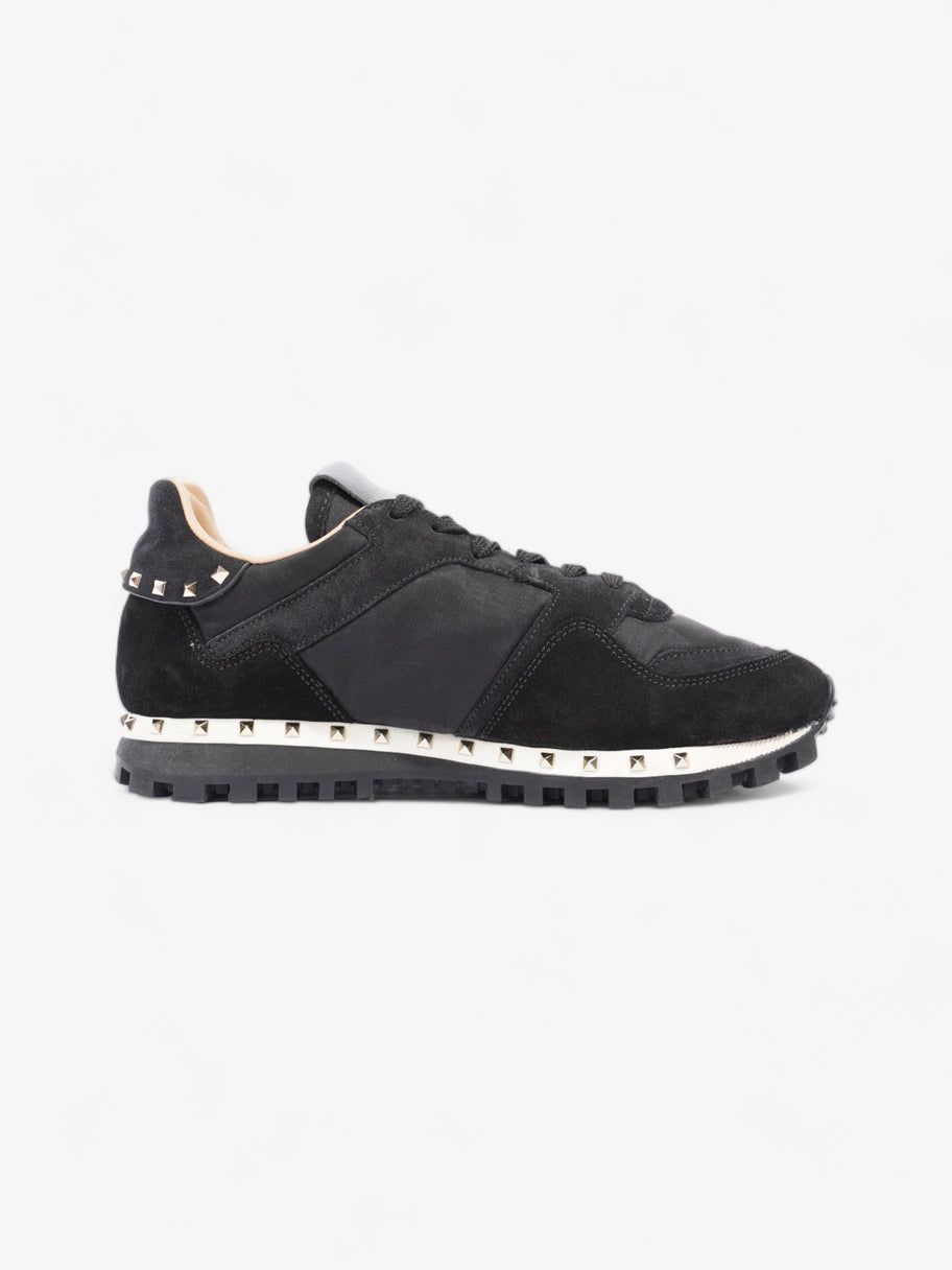 Valentino Rockstud Sneakers Black Suede EU 37 UK 4 Image 4