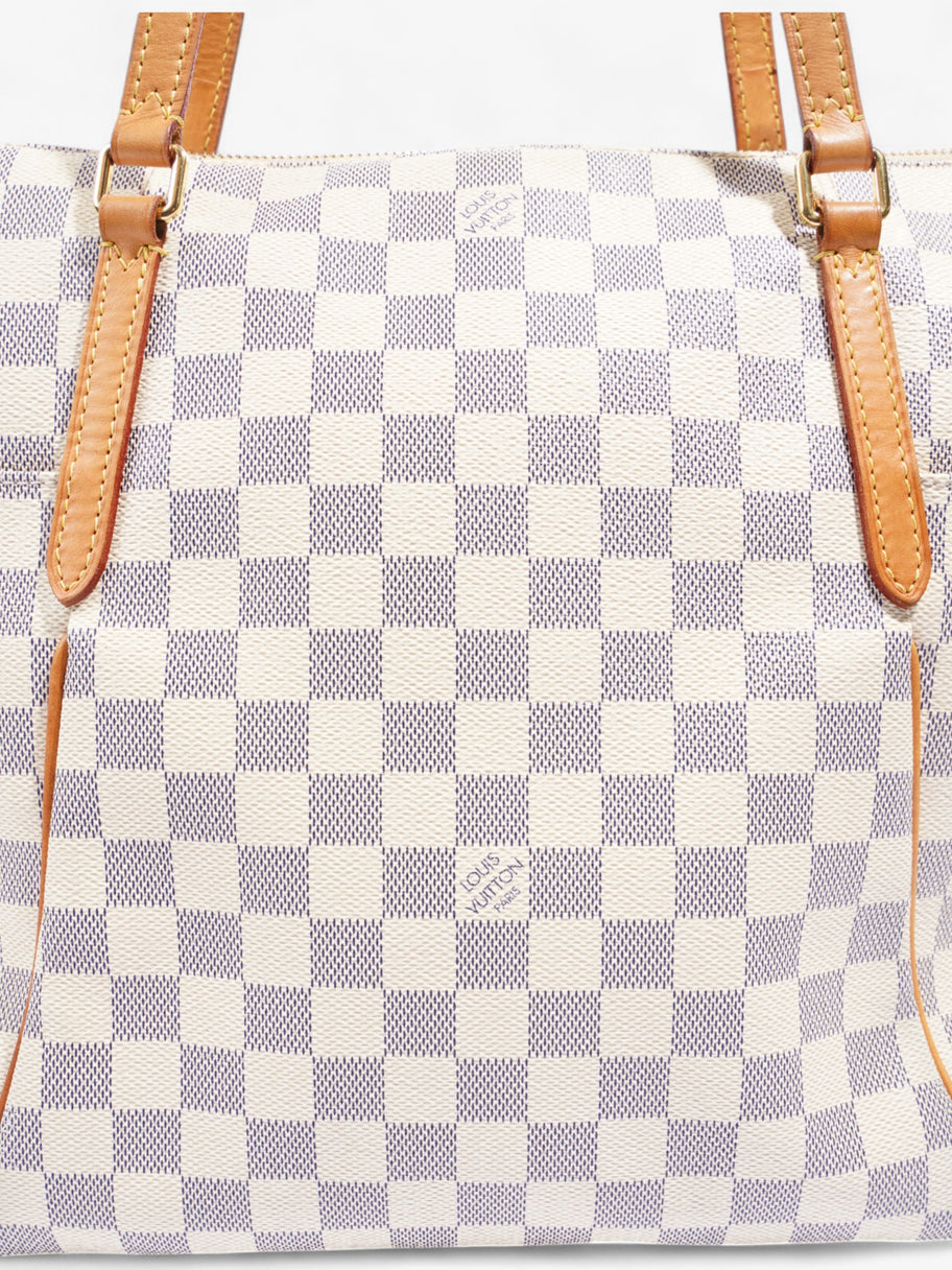 Louis Vuitton Totally Damier Azur Coated Canvas MM Image 7