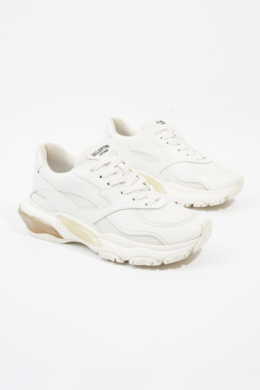 Bounce Sneakers White Mesh EU 36.5 UK 3.5 Image 2