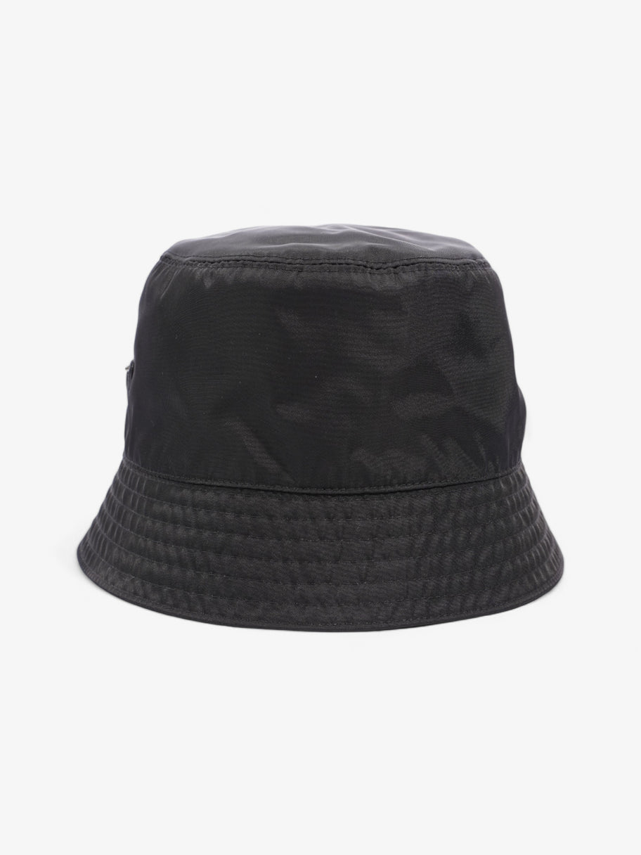 Prada Logo Bucket Hat Black Re Nylon Small Image 2