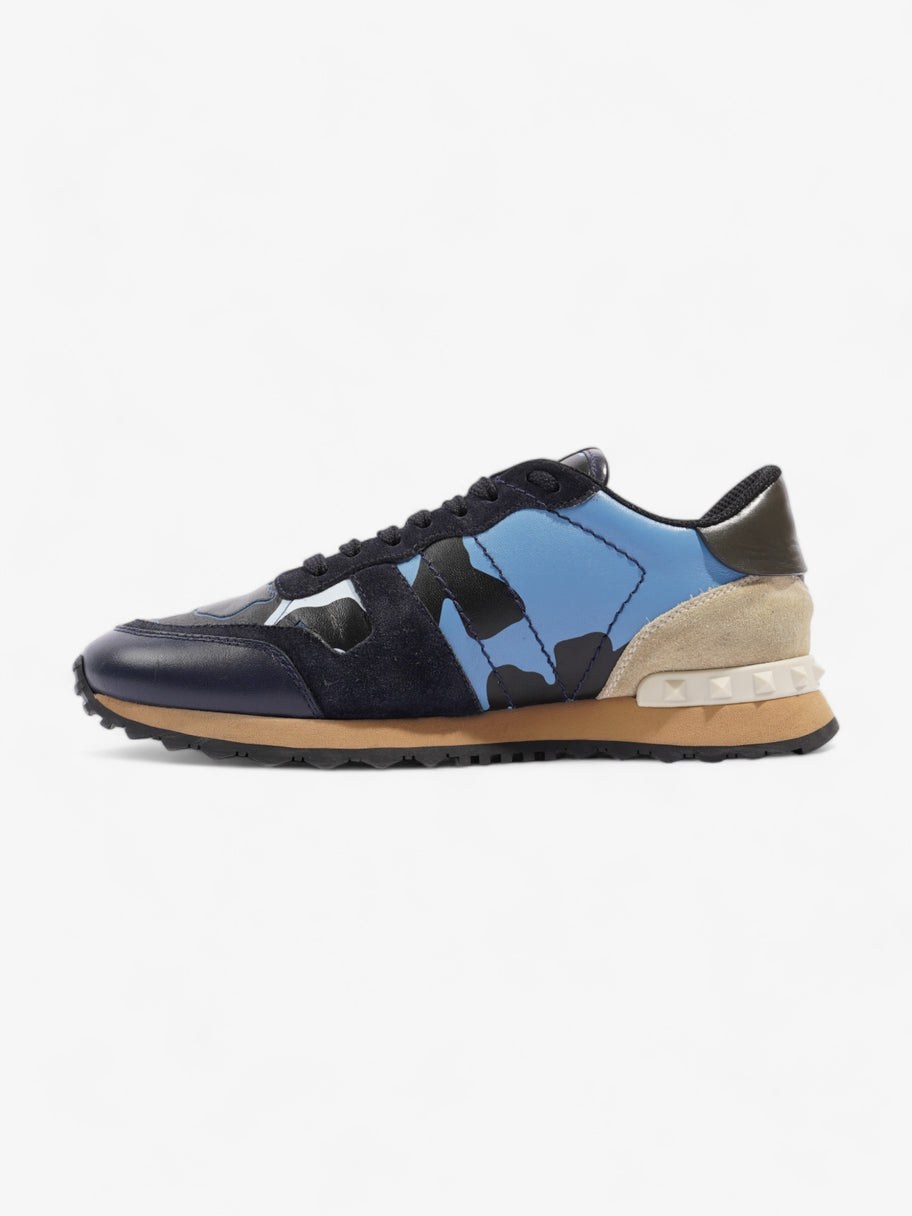 Valentino Camouflage Rockrunner Blue Leather EU 39 UK 5 Image 3