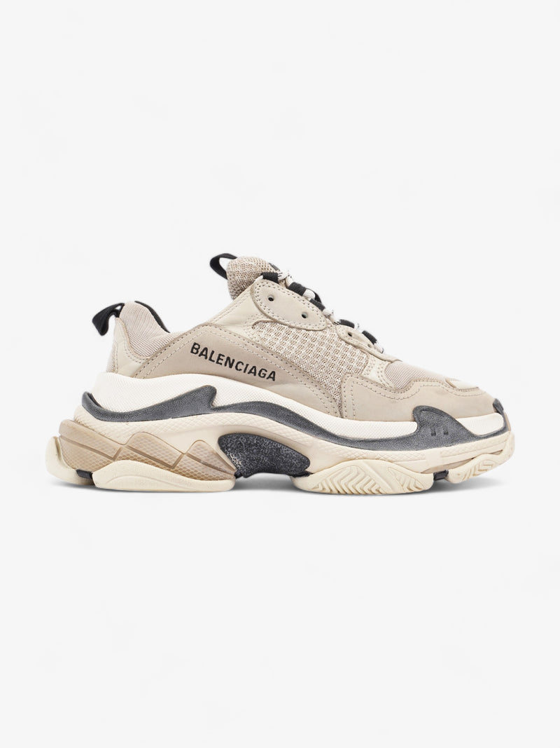  Triple S Beige / Black / White Mesh EU 36 UK 3