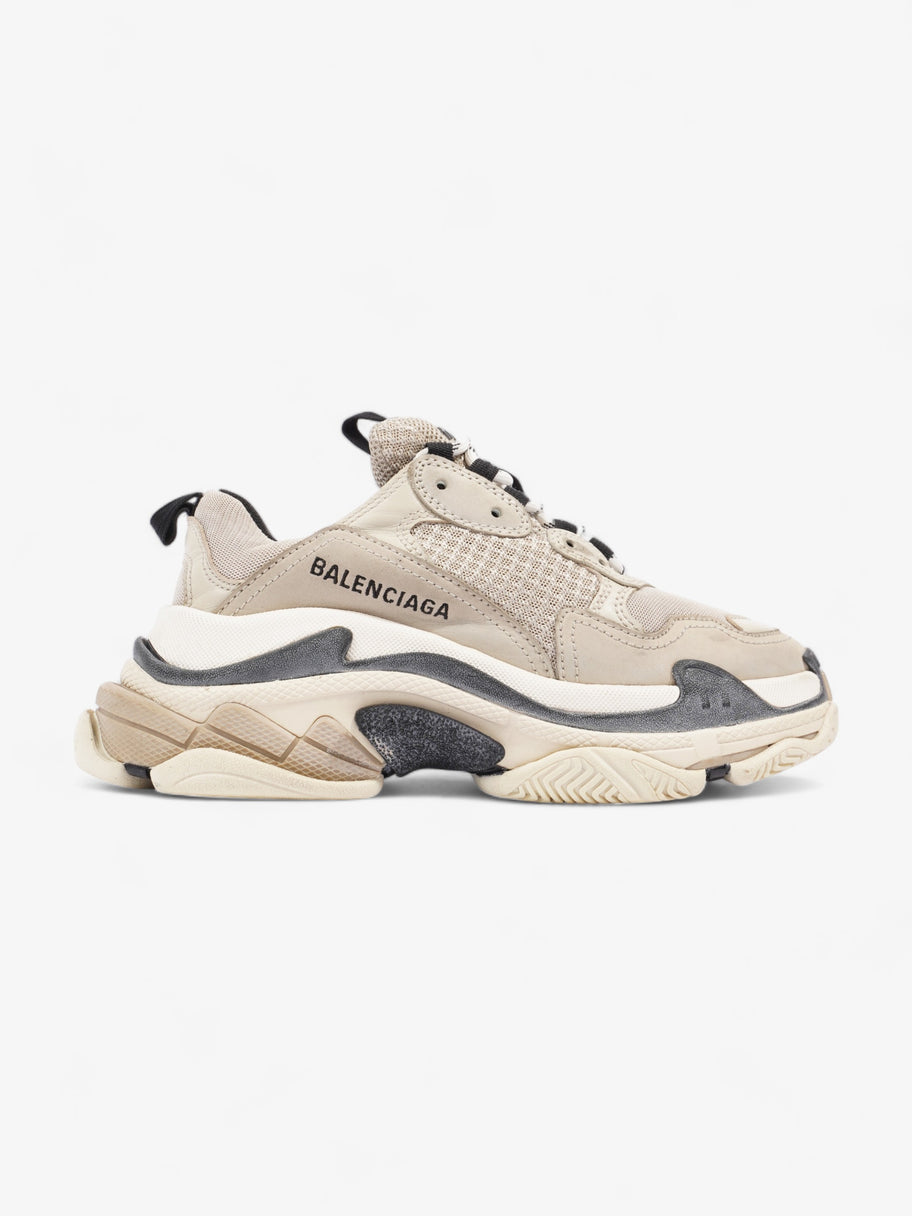 Triple S Beige / Black / White Mesh EU 36 UK 3 Image 1