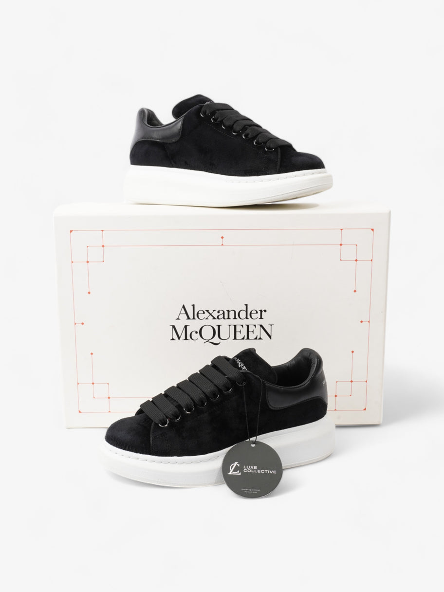 Alexander McQueen Oversized Sneakers  Black Velvet EU 35 UK 2 Image 11