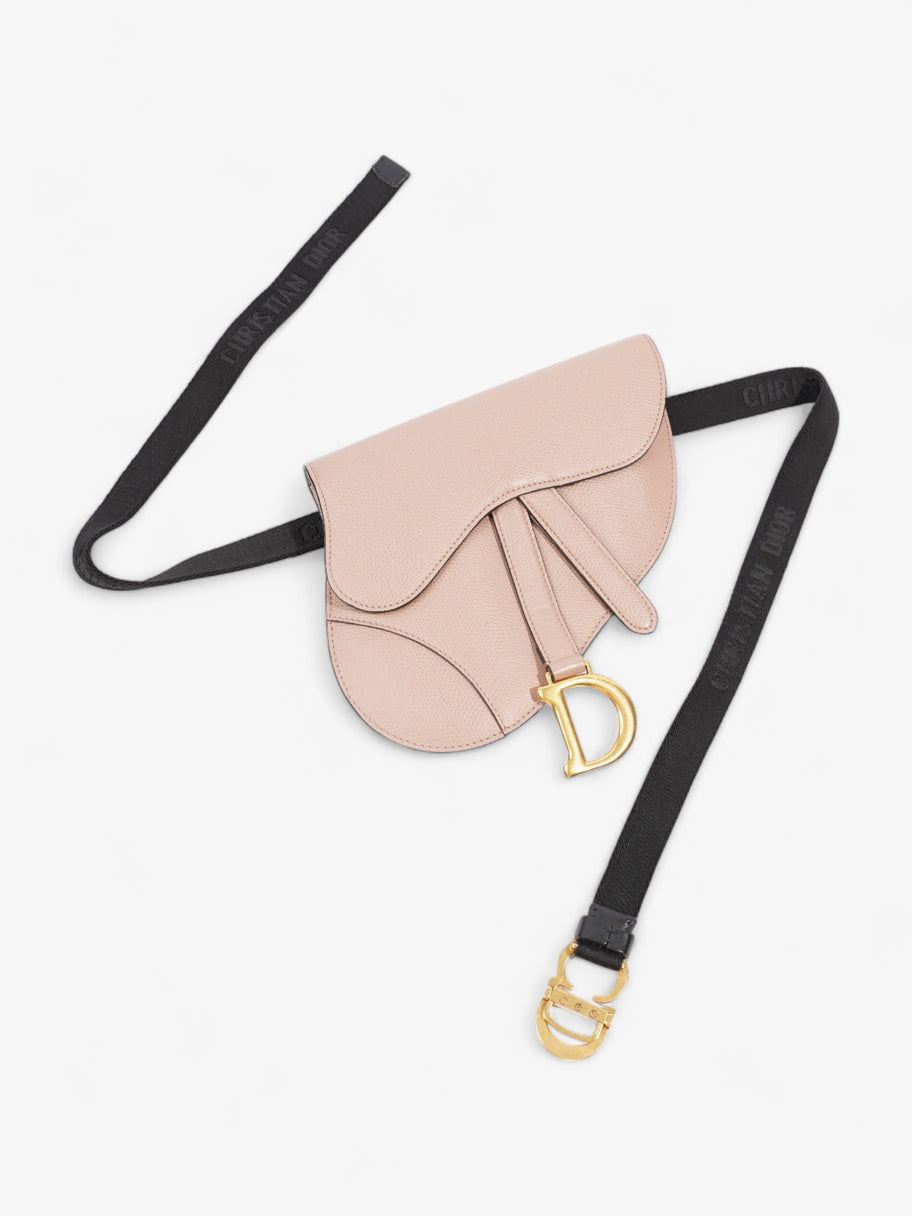 Saddle Belt Bag Nude Leather Image 6