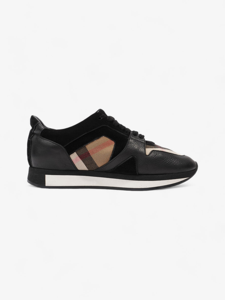 Burberry Super Nova Sneakers Black / Nova Check Suede EU 38.5 UK 5.5 Image 4