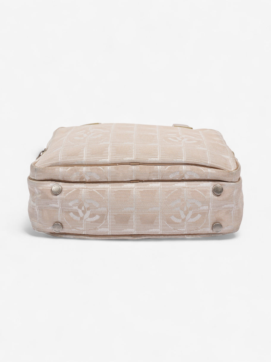 Chanel Travel Line Beige Canvas Image 6