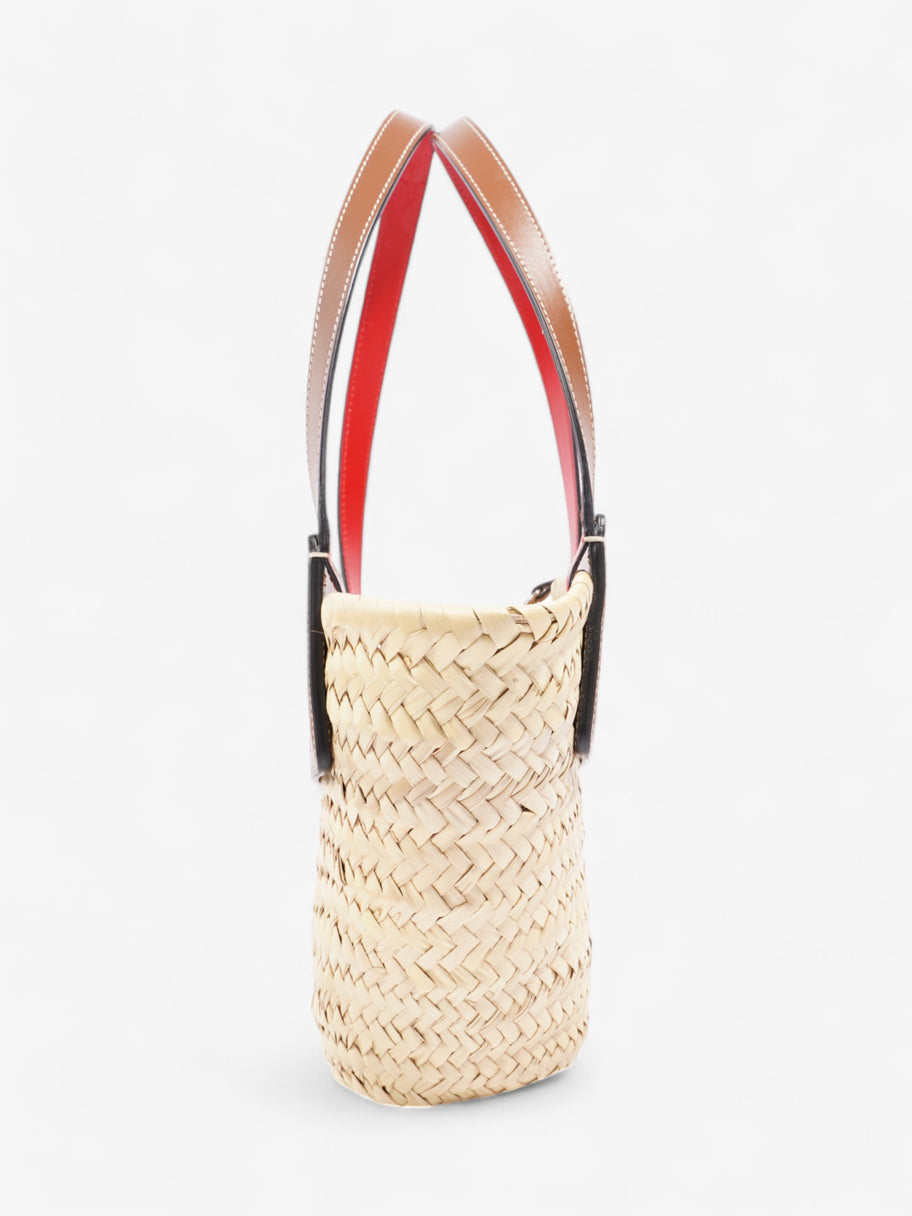 Christian Louboutin Loubishore Natural / Brown / Red Palm Leaves Small Image 3