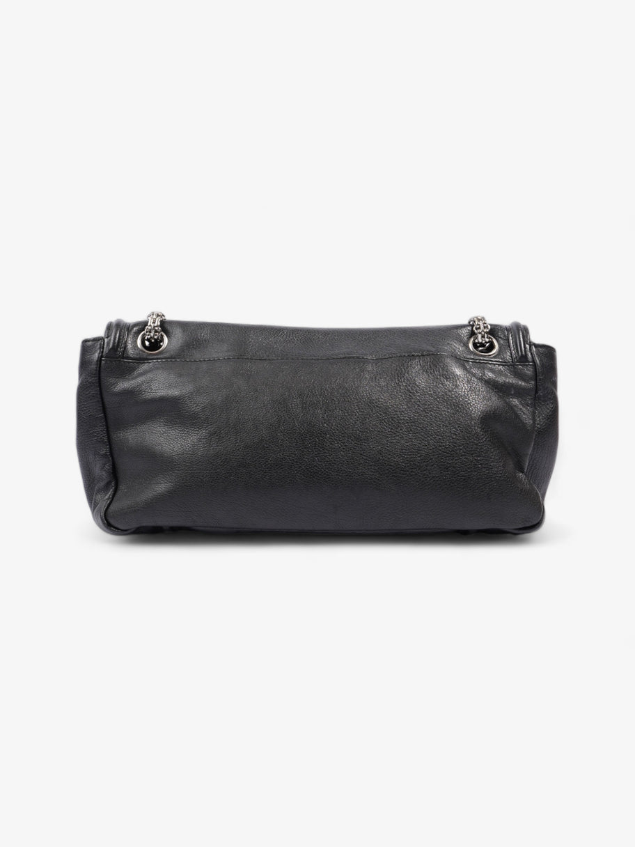 Chanel Mademoiselle Lock Flap Black Leather Image 4