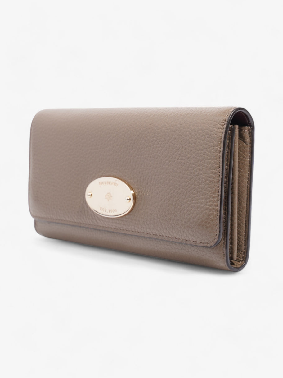 Mulberry Continental Wallet Taupe Calfskin Leather Image 3