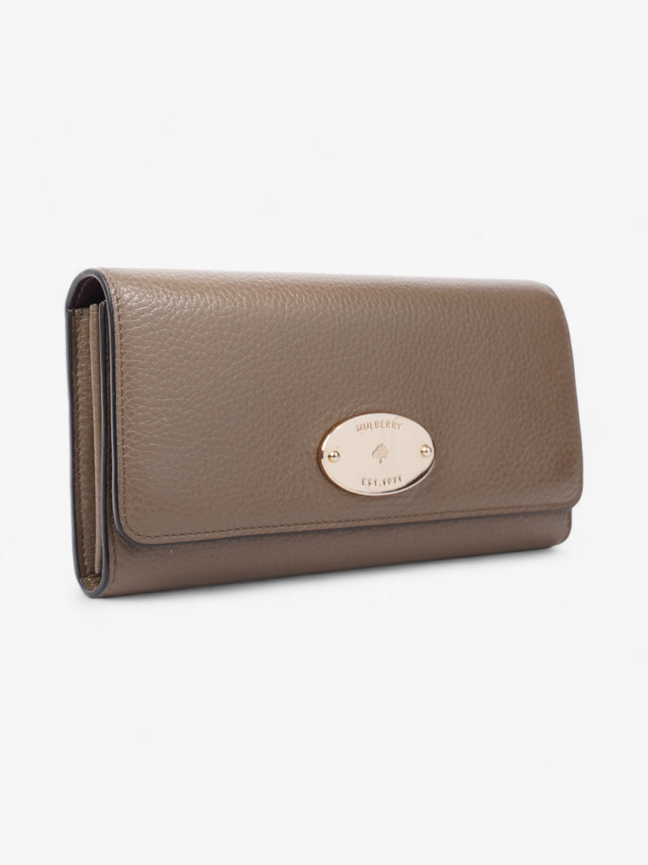 Mulberry Continental Wallet Taupe Calfskin Leather Image 4