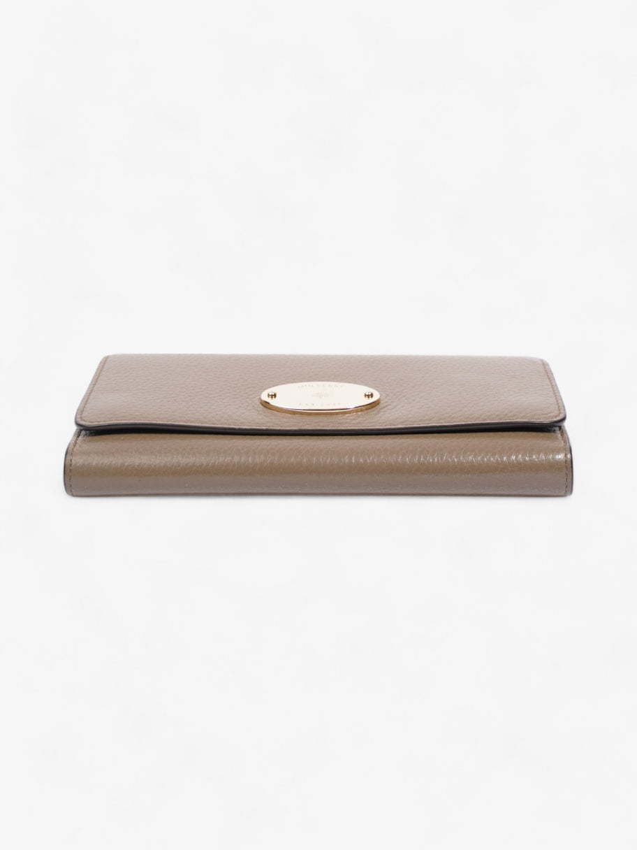 Mulberry Continental Wallet Taupe Calfskin Leather Image 5