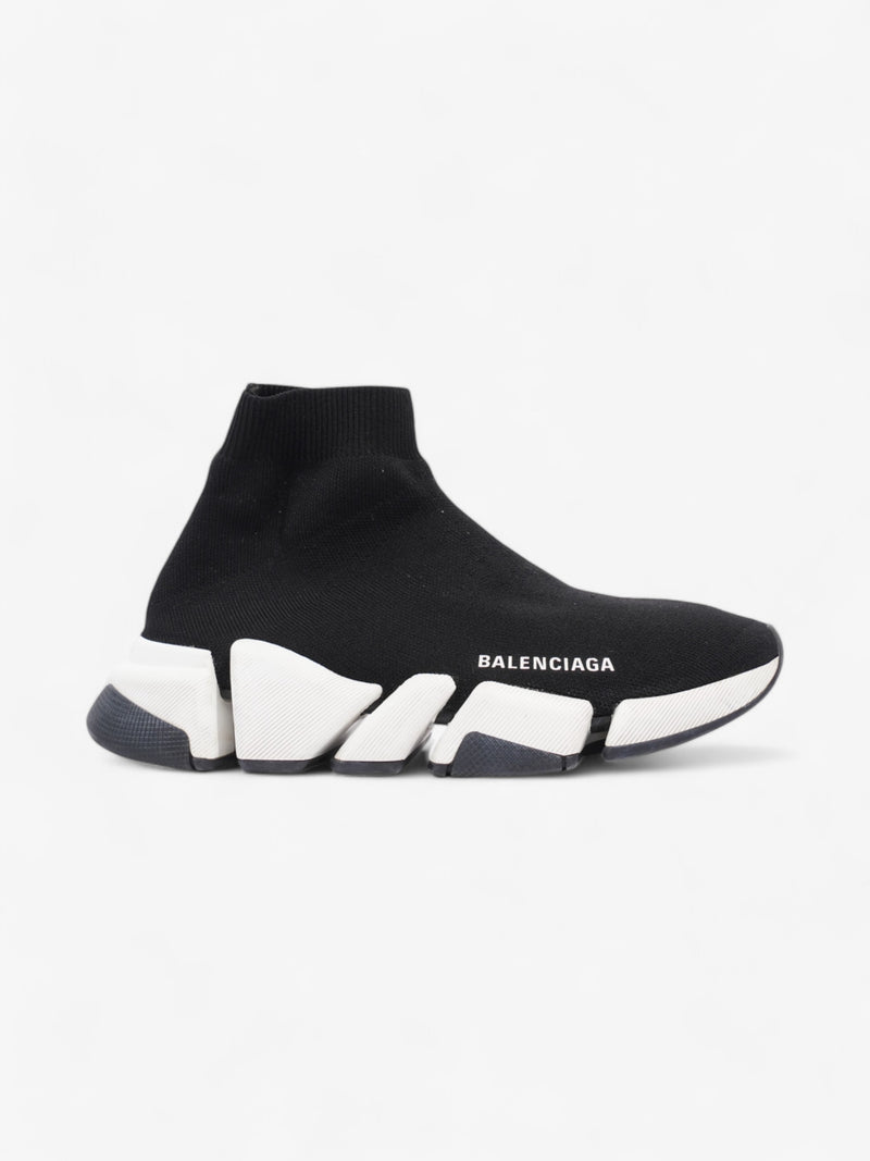  Balenciaga Speed 2.0  Black / White Cotton EU 37 UK 4