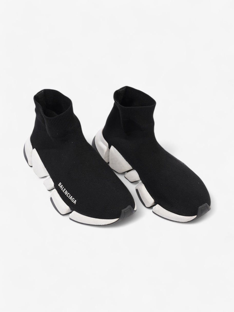 Balenciaga Speed 2.0  Black / White Cotton EU 37 UK 4 Image 8