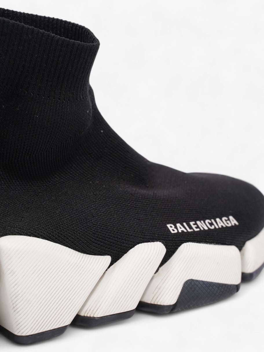 Balenciaga Speed 2.0  Black / White Cotton EU 37 UK 4 Image 9