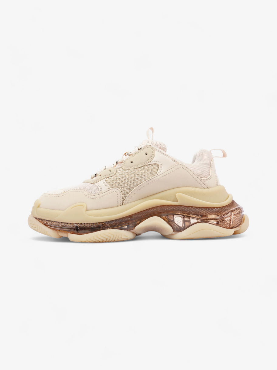 Balenciaga Triple S Clear Sole Beige Mesh EU 40 UK 7 Image 3