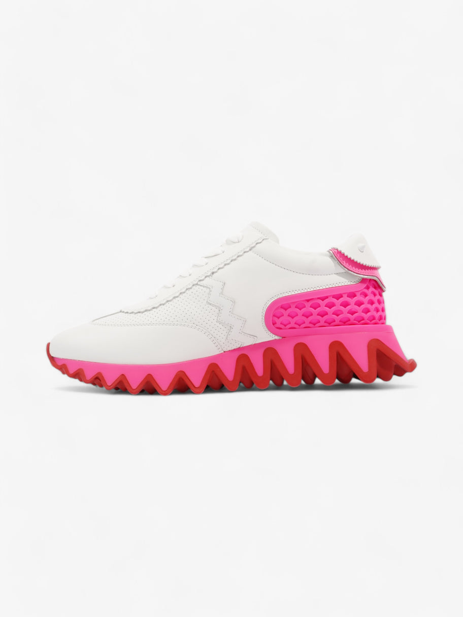 Christian Louboutin Loubishark White / Pink Leather EU 40 UK 7 Image 3