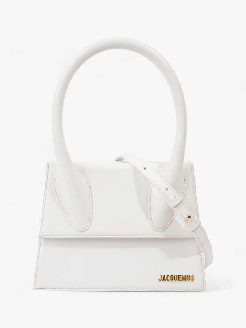  Jacquemus Le Grand Chiquito White Leather