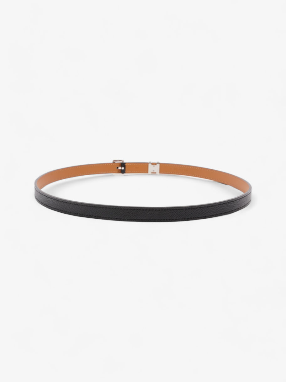 Hermes Pop H 15 Belt Black Calfskin Leather 85cm Image 4