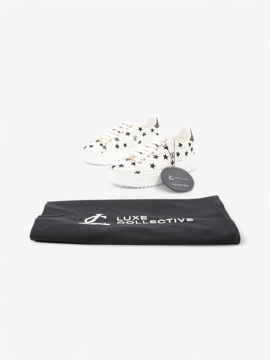 Louis Vuitton Time Out Star Sneakers White  / Black / Monogram Canvas EU 38 UK 5 Image 10