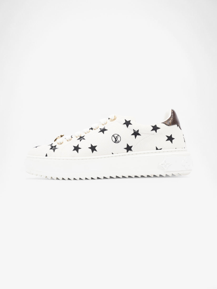 Louis Vuitton Time Out Star Sneakers White  / Black / Monogram Canvas EU 38 UK 5 Image 3