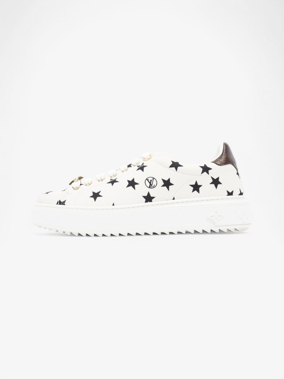 Louis Vuitton Time Out Star Sneakers White  / Black / Monogram Canvas EU 38 UK 5 Image 5