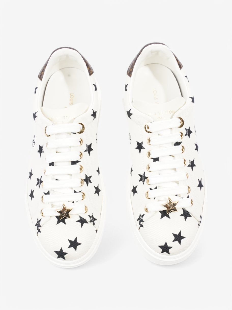 Louis Vuitton Time Out Star Sneakers White  / Black / Monogram Canvas EU 38 UK 5 Image 8