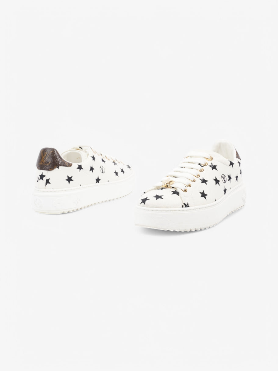 Louis Vuitton Time Out Star Sneakers White  / Black / Monogram Canvas EU 38 UK 5 Image 9