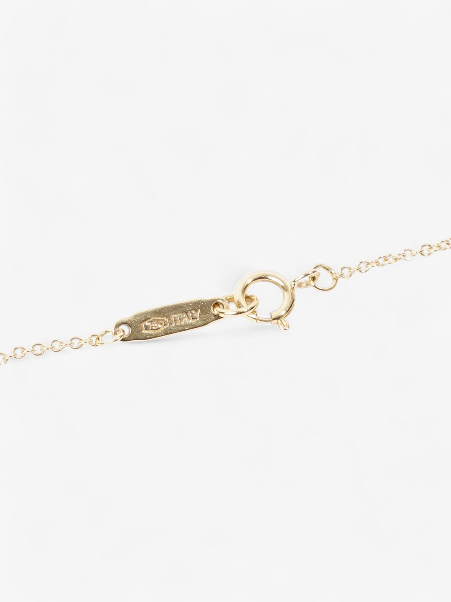 Tiffany and Co Padlock Necklace Gold / White Yellow Gold Image 5