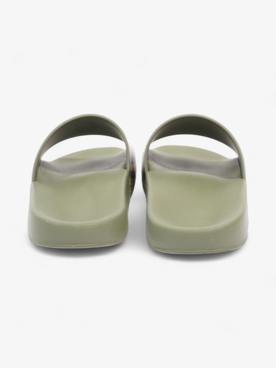 Burberry Furley Slides Khaki / Black Rubber EU 39 UK 6 Image 6