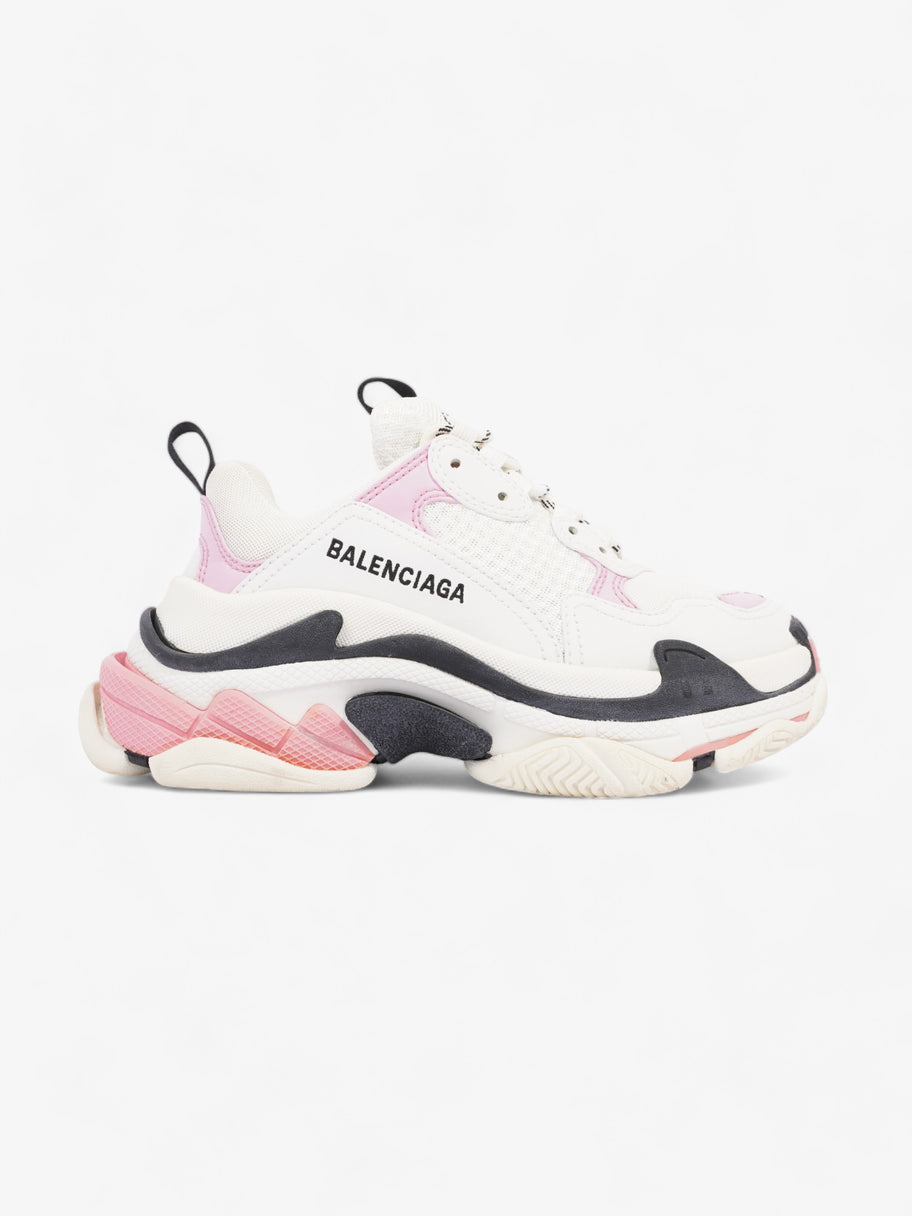 Triple S White / Pink / Black Mesh EU 35 UK 2 Image 1