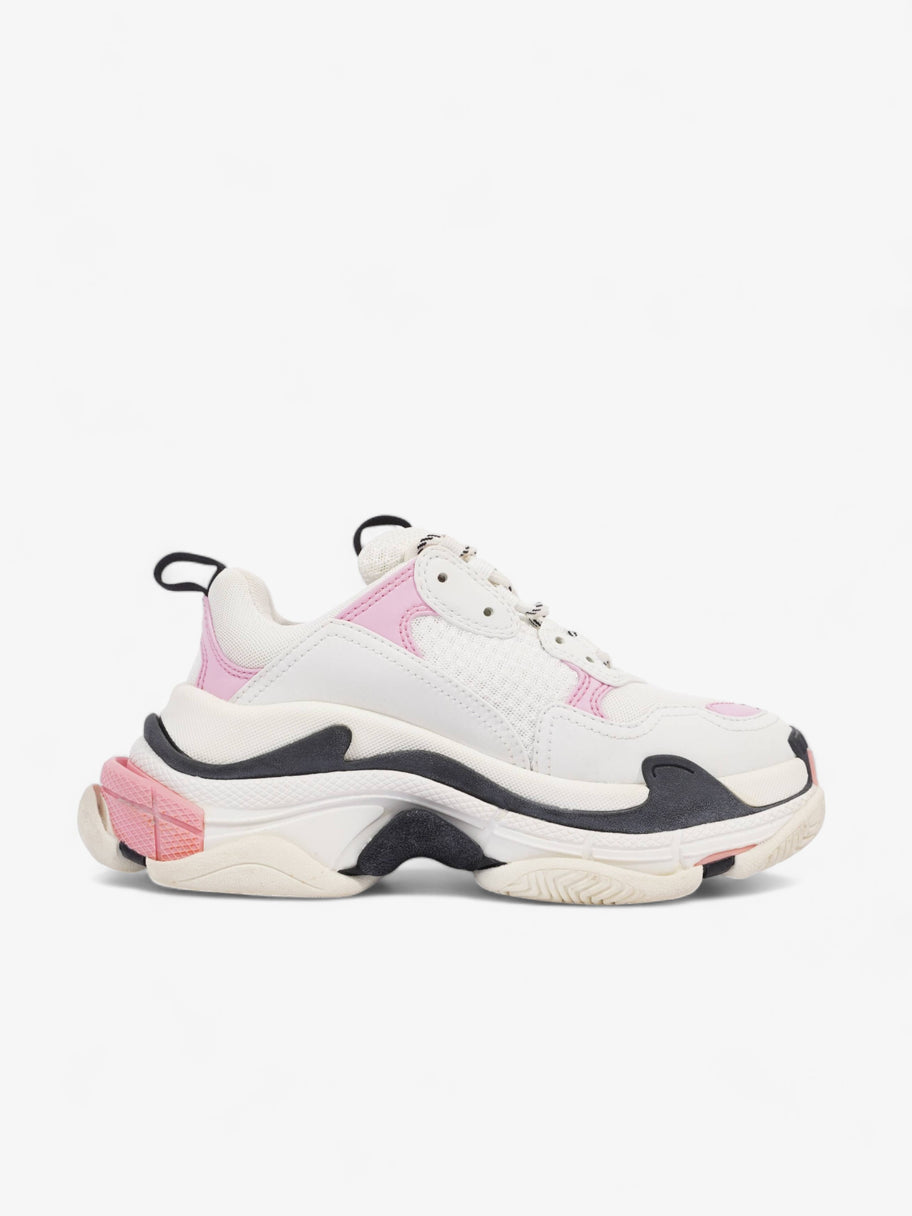 Triple S White / Pink / Black Mesh EU 35 UK 2 Image 4