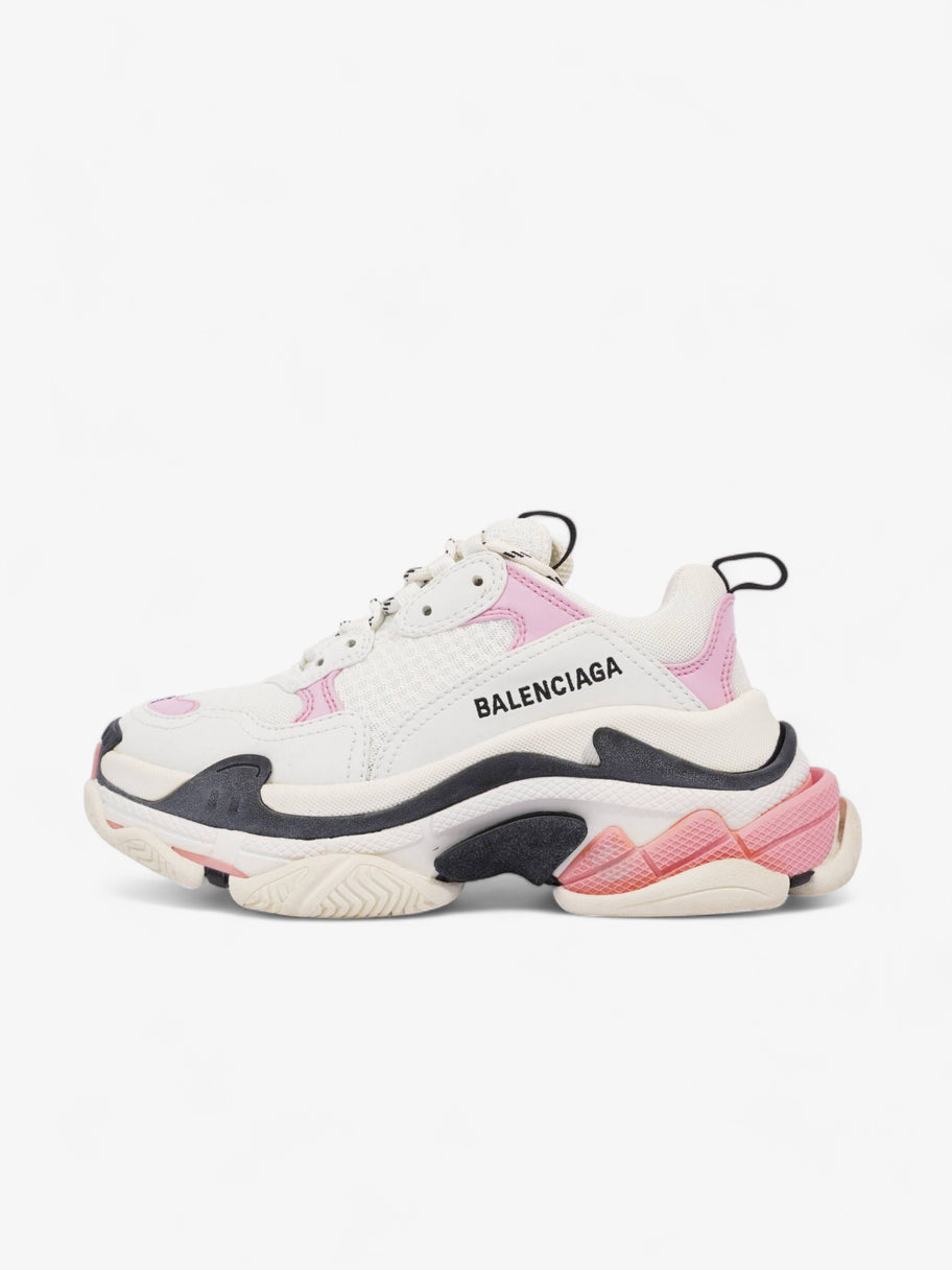 Triple S White / Pink / Black Mesh EU 35 UK 2 Image 5