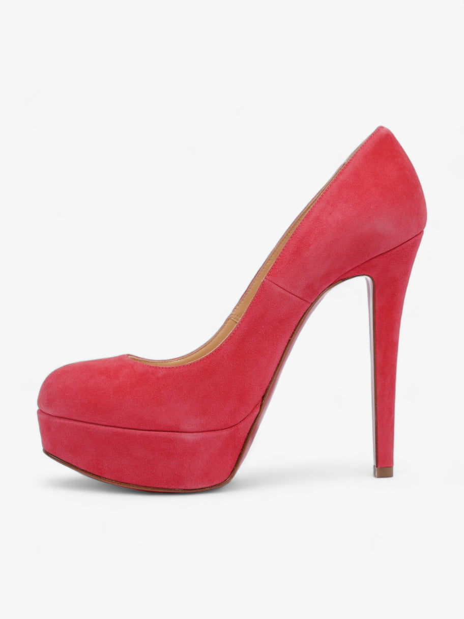 Christian Louboutin Bianca Heels 140 Pink Suede EU 36.5 UK 3.5 Image 3