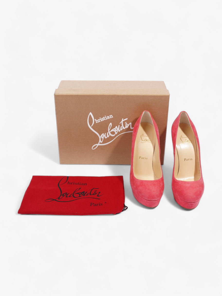 Christian Louboutin Bianca Heels 140 Pink Suede EU 36.5 UK 3.5 Image 9