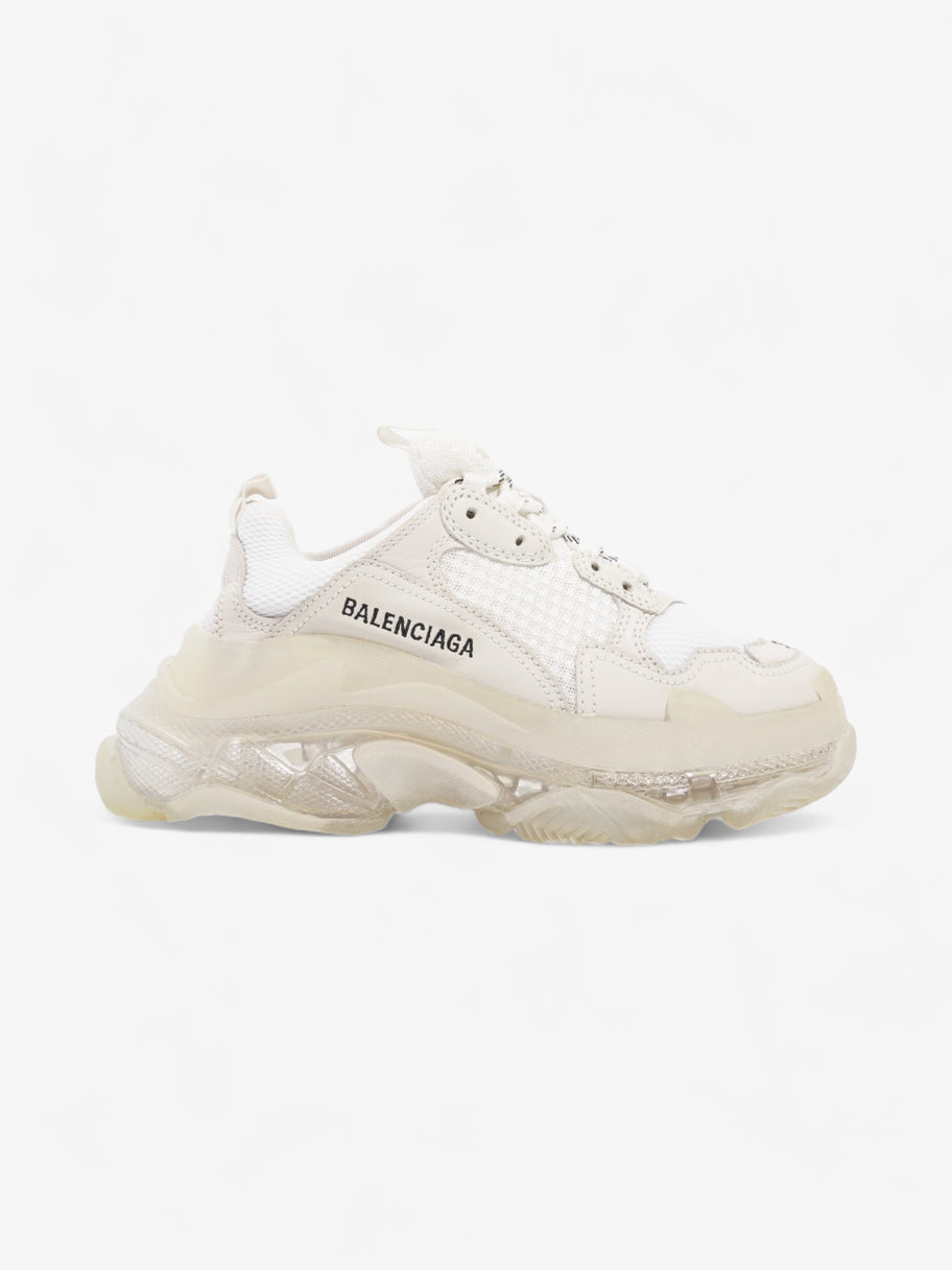 Balenciaga Triple S Clear Sole White Mesh EU 36 UK 3 Image 1