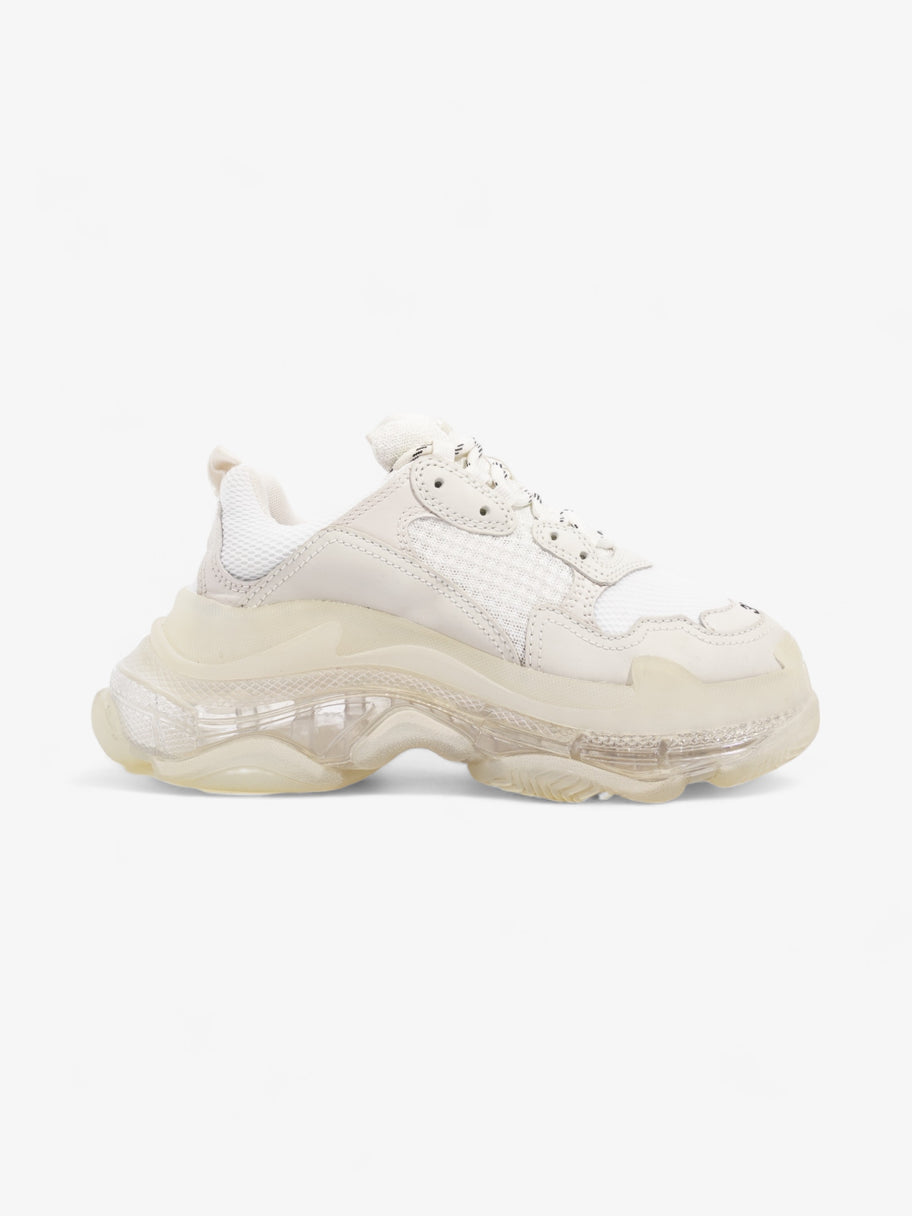 Balenciaga Triple S Clear Sole White Mesh EU 36 UK 3 Image 4